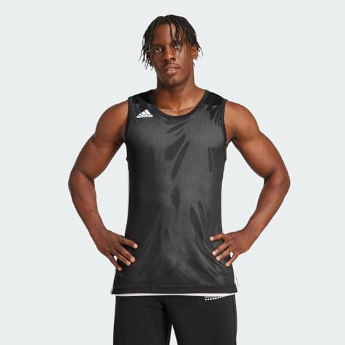 adidas Herren 3G Speed Reversible Jersey, Black/White, XXL