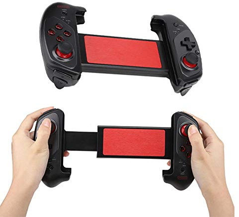 ASHATA Drahtloser Bluetooth Game Controller für Handy, Tablet, Smart TV - Teleskop Gamepad Mit Auslösern für Android/iOS