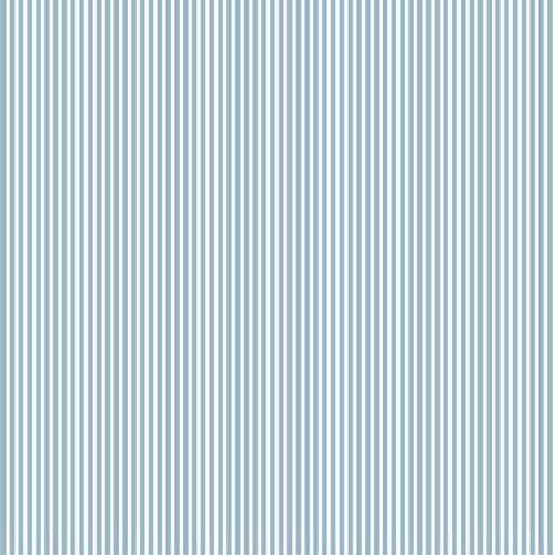 babrause® Baumwollstoff Streifen Hellblau Webware Meterware Popeline OEKOTEX 150cm breit - Ab 0,5 Meter