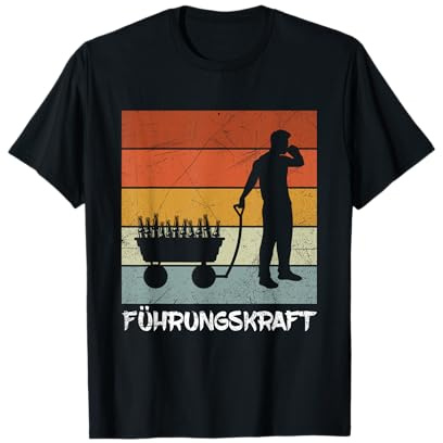 Führungskraft Bier Party Vatertag Bollerwagen T-Shirt