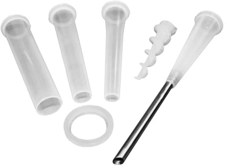 GGM Gastro | WFAF12SET | (Set) Wurstfüller für Fleischwolf FWFC550 - Kunststoff (Ø 23mm, 29mm & 39mm)