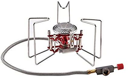 5800W Gas Burner High Power Camping Stove Windproof Three Core Head Gas Stove Camping Oven Outdoor Cookware Picnic Cooking