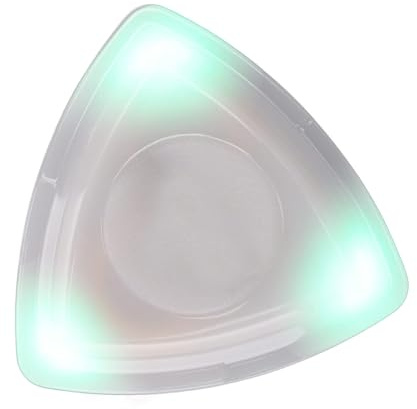 LED Gitarren-Plektrum Grün, Einfach zu Bedienen, Energiesparend, Langlebig mit CR1220-Batterie für Saiteninstrumente