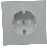 GIRA 4920112 Abdeckung für Schuko Steckdose reinweiß