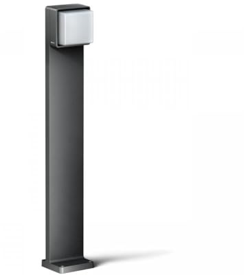 Steinel LED Wegeleuchte GL 85-900 C Connect, 90 cm Höhe, warmweiß, smarte Gartenleuchte dimmbar, vernetzbar per App, Anthrazit