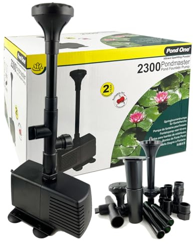 POND ONE 2300 Pond Fountain and Filter Pump… (2200L/H)