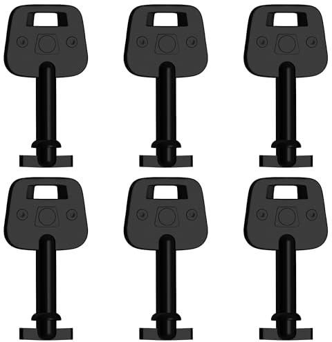 Key 59002 for Merfin Dispensers - Used with Dispenser Models 1002MM, 1003MM, 51003, and 1002 (6 Pack)