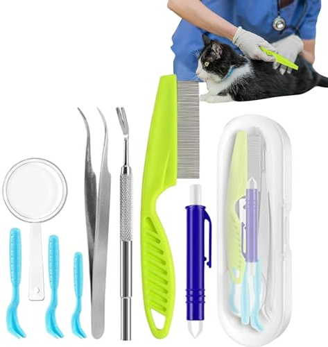 Herramienta para quitar garrapatas, kit de eliminación de garrapatas