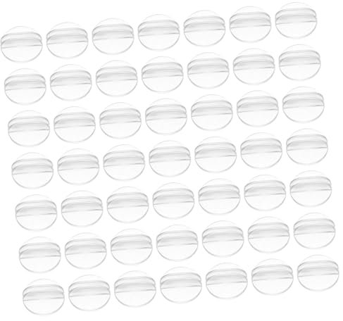 KOMBIUDA 50stücke Transparenter Spielkartenhalter-clip Tischkartenständer Aus Kunststoff Spielkartenhalter Miniatursockel Kartenschreibtischhalter
