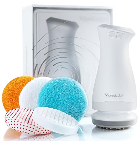 Vibro Sculpt PRO Anti-Cellulite-Körperformer und Kontur-Pads, Lymphmassagegerät mit Mikrovibrationstechnologie für schnelle und effektive Körperstraffung, einfach zu verwenden