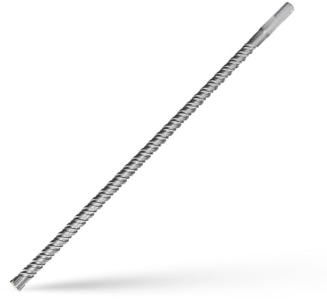 CSOOM Punta per trapano SDS Plus, 10 x 800 mm, professionale, ideale per foratura su pietra, cemento, pietra naturale, muro di mattoni