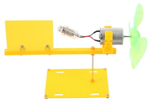 Milisten Aerogenerador DIY Pequeño Generador Eólico Motor De Viento Juguete Educativo para Experimentos Científicos Interiores
