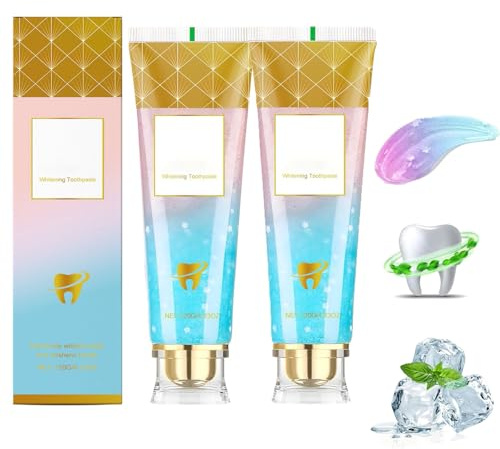 Niacinamide Whitening Zahnpasta,Zahnpasta Weisse Zähne, Zahnaufhellung Zahnpasta, Fleckenentfernung und Aufhellung, verleiht Langanhaltende Frische (2)