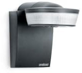 Steinel SensIQ 29579 Infrared Motion Sensor 300° 20 m Sensor 2500 W Continuous Light Mounting on Wall, Corner or Ceiling Black