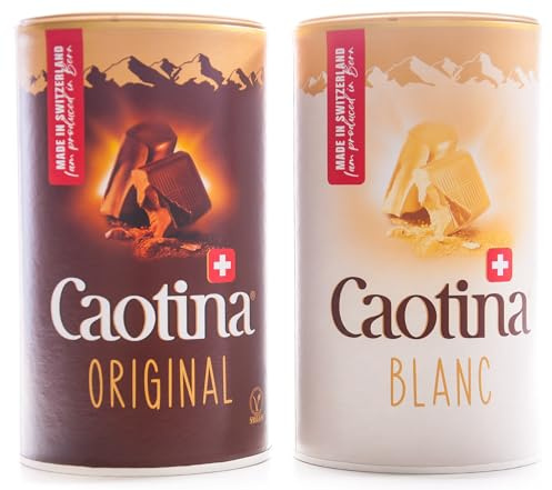 Caotina Boîte à original + blanc, lot de 2 (2x500g)