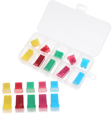 OUNONA 20stücke Teiliges Micro-sicherung Assortiment Kit Für Autos Kompatibel Mit Verschiedenen Automodellen Einfache Installation Zuverlässiger Schutz Für Ihre Fahrzeuge