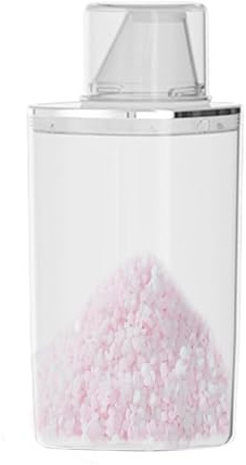 Duroecsain Distributeur de Perles rehausseurs de Parfum, conteneur de dosettes à lessive,Boîte de Stockage de Poudre Sortie en Forme de U | Porte-détergent à lessive, Organisation de la buanderie,