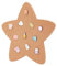 NBEADS Stern Kork Pinwand 1.2cm Dicke Pinnwand Hölzernes Bulletin Display Board Wandmontierte Tafel für Brosche Pin Lagerung Büro Home Decor, 30x29cm