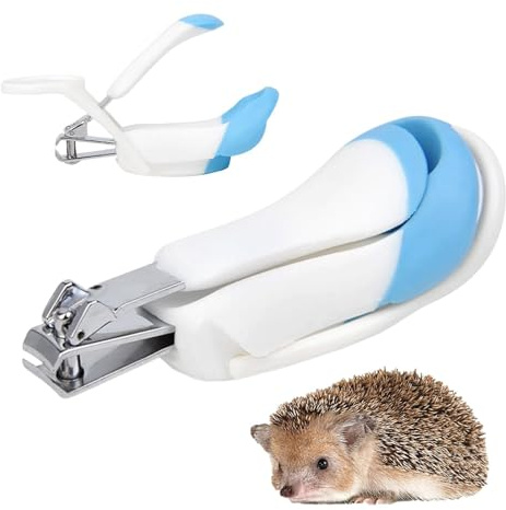 Meerschweinchen-Nagelknipser, Tierpflege-Knipser |. Meerschweinchen-Nagelknipser, rutschfester Igel-Nagelknipser, Tier-Nagelknipser, tragbarer Haustier-Nagelschneider, Nagel-Zehennagel-Trimmer für Ige
