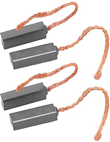 Juego de Cepillos Reguladores del Alternador, Cepillos de Carbón para Motor Generador, Repuesto de Cepillo para Motor Eléctrico para de Alto Rendimiento OE Moldeado 16770206