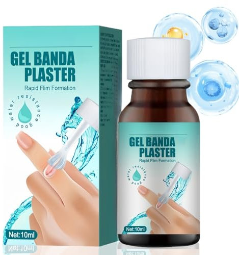 Skin Liquid Plaster Gel,Waterproof & Breathable Quick-Dry G/el for Wound,W/ound Stick Protective,Quick-Drying Dressing for Protection Film,L/iquid Wo/und Dressing,Skin Glue,Wound Liquid Gel