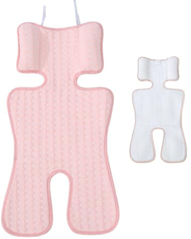 Almohadilla de refrigeración para asiento de coche de bebé, almohadilla de asiento infantil antisudor para cochecito, forro transpirable, lavable y reutilizable, para cochecito, cochecito