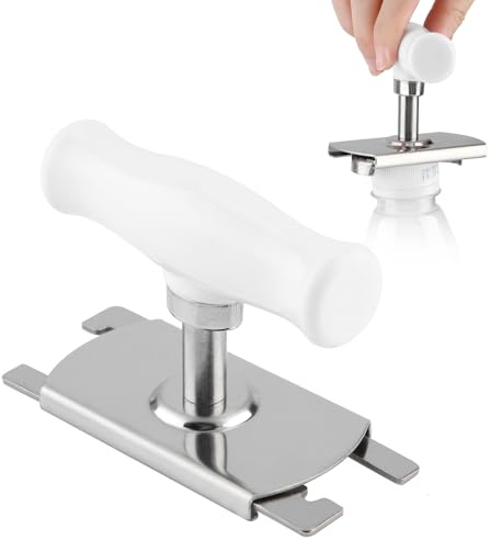 Majatou Majatou Jar Opener für Schwache Hände Praktischer Edelstahl Einstellbare Dosis Jar Deckel Öffner Manueller Küchen Werkzug