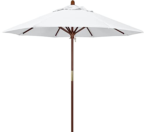 Grand parasol de jardin imperméable – Protection UV – Pare-soleil pliable pour terrasse, plage, cour, café et restaurant – Disponible en tailles 2,1 m et 2,7 m