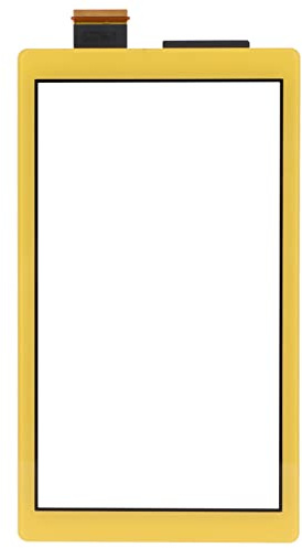 lvifloae verre d'écran tactile pour Lite remplacement panneau extérieur avant numériseur verre d'écran tactile pour Console Lite (Jaune)