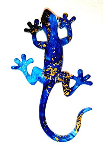 ambiance sud, décoration résine Salamandre Petit modèle E, Environ 18x12cm