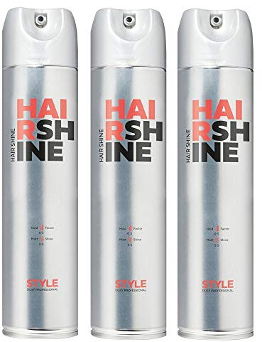Dusy Style Hair Shine 400ml Haarglanzspray Glanzspray (3 Stück)