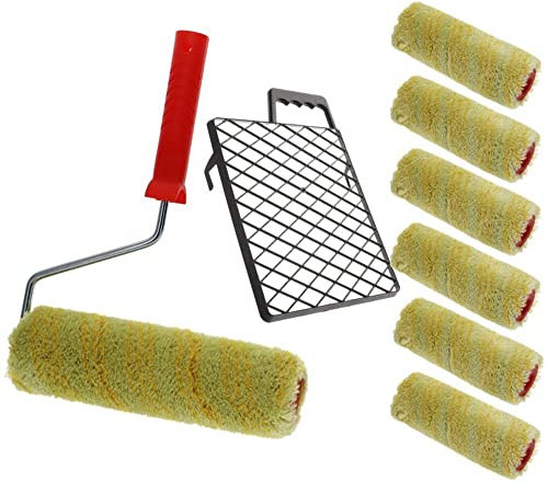 Farbrolle Polyamid Thermofusion 18mm 25 cm Maler Streich Rolle Farb Walze Lack