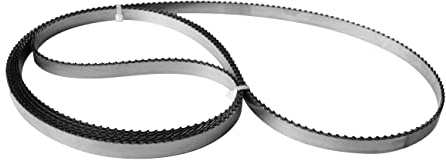 Wolfcut Lot de 5 lames de scie à ruban 1650 x 16 x 0,51 mm / 4 TPI