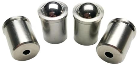 5 Pz. In Acciaio Inox 304 Stantuffo A Sfera Push Fit Sfera Molla Stantuffo a Sfera 3mm 4mm 5mm 6mm 8mm 10mm 12mm (Size : D4xL5)