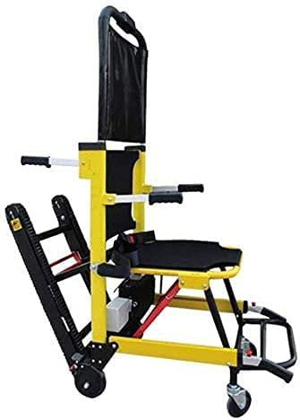 Patiententransfer-Lift-Stuhl, Treppensteiger-Rollstuhl, zusammenklappbar, leicht, elektrischer Handwagen, Treppenlift-Stuhl, Power-Crawler, verstellbarer Evakuierungs-Treppenstuhl, Aluminium