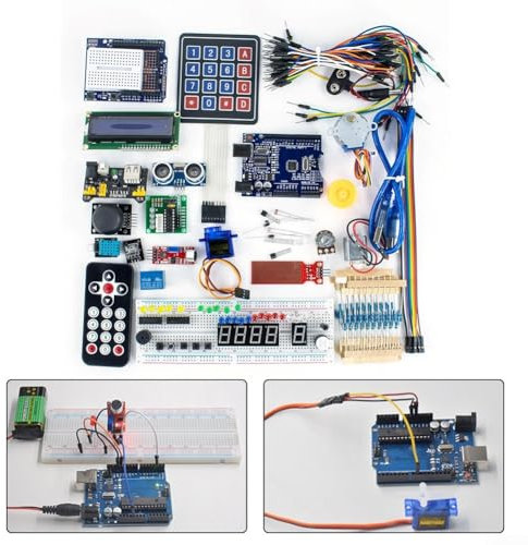 Kit de démarrage R3 convivial pour les débutants Arduino plus de 60 composants à expérimenter