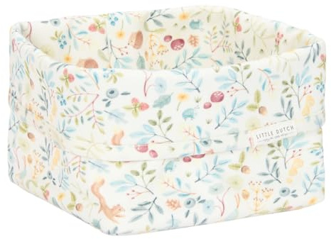 Little Dutch Wickeltischkörbchen Körbchen Korb Utensilo Organizer für den Wickeltisch Baby klein Forest Wonders - Forest Friends