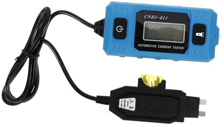 HAPINARY Auto Sicherungstester Digitaler Elektronischer Stromprüfer Strommessgerät Automobil Leckstromprüfung Batteriefrei Kompaktes Diagnosegerät Für Fahrzeugstromkreis