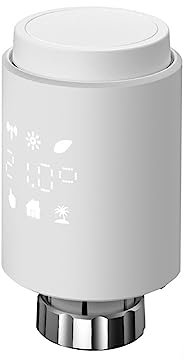 NGBFF Thermostat sans Fil, Radiateur thermostatique Intelligent Tuya, contrôleur de température d'économie d'énergie de Chauffage à télécommande de vanne,pour la Maison