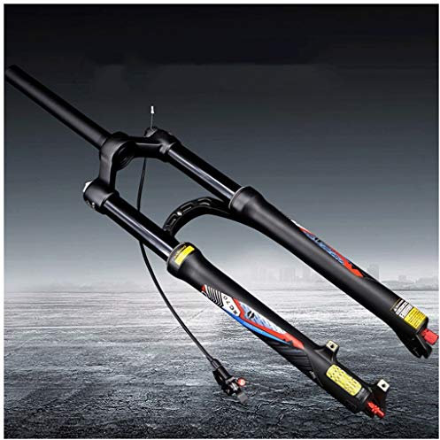 Federgabel MTB 26 27,5 79 Zoll Scheibenbremse Reise 100 mm Fernbedienung Fahrrad Gerade Vordergabel Dämpfung Luft Schnellspanner Ultraleicht 1660g