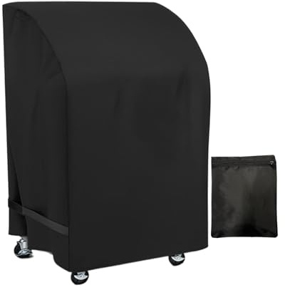 Copertura per barbecue all'aperto, copertura resistente per barbecue, 80 x 61 x 100 cm, protezione per tutte le intemperie, tessuto impermeabile durevole, resistente agli strappi, resistente