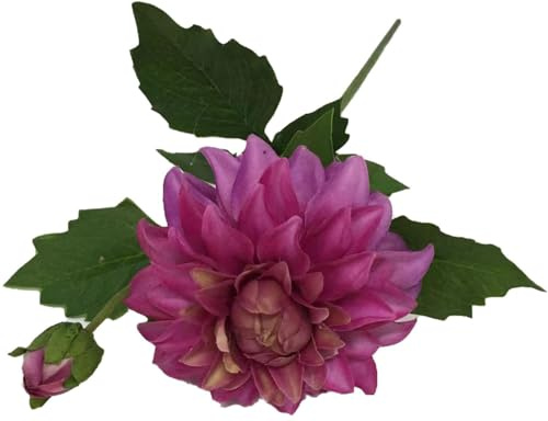 artplants.de Dalia artificiale WERNYT, viola, 45 cm
