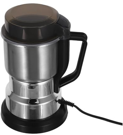 Warmhm 600g Moulin Grain Électrique Multifonction Capacité Broyeur Café Épices Céréales Et Noix Avec Lames Inox Compact Et Silencieux Eu Plug
