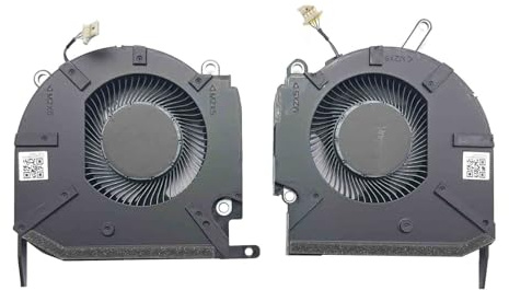 BestParts CPU+GPU Cooling Fan Replacement for HP Omen 16-K, 16-u000, 16-k0000 16-k0xxx 16.1 inch Gaming Laptop, P/N: N18097-001 N18098-001 (Note: only for RTX 3060/3070 Graphics Series), 12V Fan