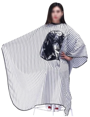Homoyoyo Mantellina Taglio Capelli Vintage in Leggero e Resistente per Parrucchieri e Uso Domestico Mantello Protettivo Unisex per Tinta Permanente e Acconciature