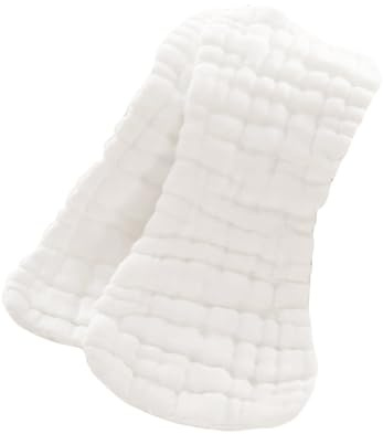 Pañales de Algodón para Bebés Recién Nacidos, 5 Unidades | Lavables y Transpirables, Blanco, para Cunas y Sillas de Ruedas, Uso Reutilizable, 5 Piezas