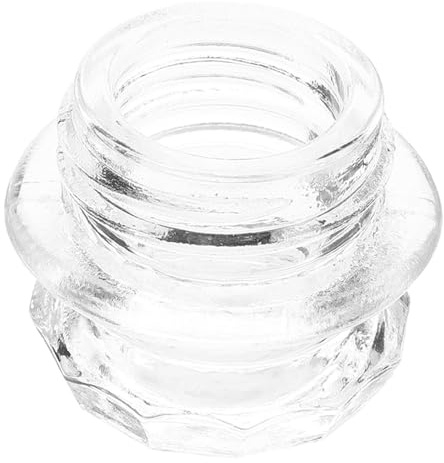 Toyvian Glass Coffee Percolator Replacement Lid with Glass Knob Percolator Coffee Pot Accessory Compatible with Espresso Machine Parts for Home Brewing