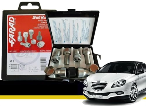 KIT BULLONI ANTIFURTO RUOTE LEGA/ACCIAIO STIL-BULL 1 PER DELTA III