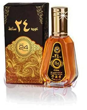 Oud 24 Hours - Eau de Parfum in spray by Ard al Zaafaran, 50 ml, vaniglia con note di muschio e legno