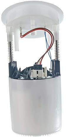 Frankberg Kraftstoffpumpe Benzinpumpe Kraftstoff-Fördereinheit Modul Satz ohne Drucksensor 4-Polig Kompatibel mit 1er E81 E87 X1 E84 3er Touring E91 3er E90 Replace# 16117197076